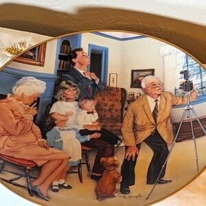 Collectible "Family Portrait" by Michael Hagel Plate